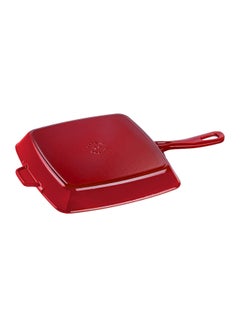 STAUB Square Shaped Grill Pan Cherry 26x26centimeter  - Image 2