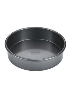 chicago metallic Non-Stick Round Cake Mould Black 8x2inch  - Image 1