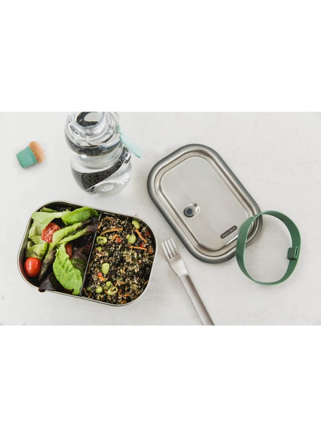 بلاك آند بلم علبة غداء من الاستانلس ستيل زيتوني 20 x 15 x 6.5سم - Image 4