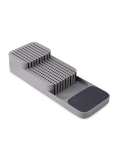 Joseph Joseph Drawer Store Knife Organiser Grey 39.8 x 14.3 x 7.5cm  - Image 1