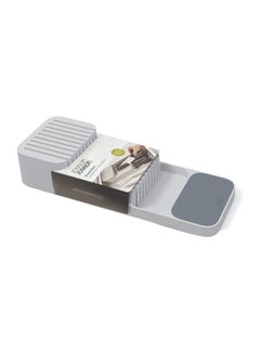 Joseph Joseph Drawer Store Knife Organiser Grey 39.8 x 14.3 x 7.5cm  - Image 4