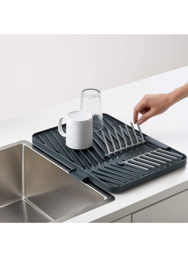 Joseph Joseph Flip-Up Draining Board Grey 2.4x40x31.9cm  - Image 4