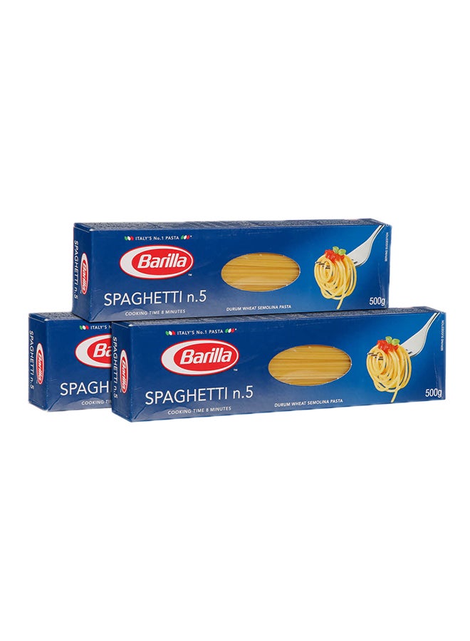 Spaghetti No. 5 500grams Pack of 3 - v1648134709/N23727206A_1