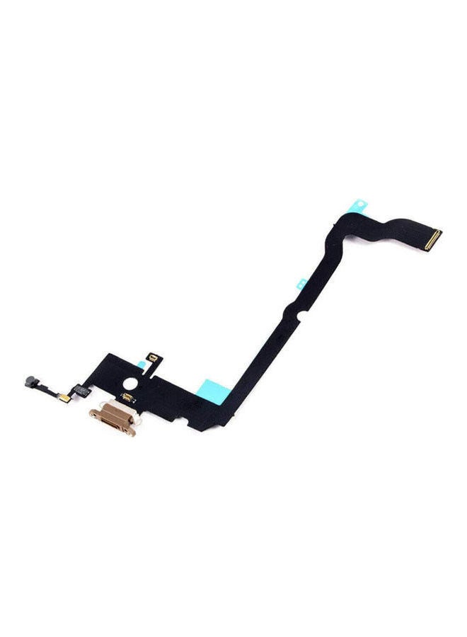 Generic - Charging Port Connector Headphone Flex Cable Module Replacement Compatible With Iphone Xs Max Black - Image 1