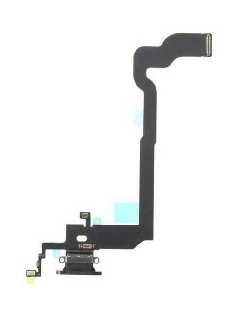 Charging Port Dock Connector Microphone Flex Compatible With Iphone X Multicolour