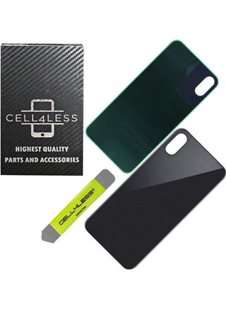 Back Glass Replacement Compatible With And For The Iphone Xs Max Black - v1648144637/N52986900A_1