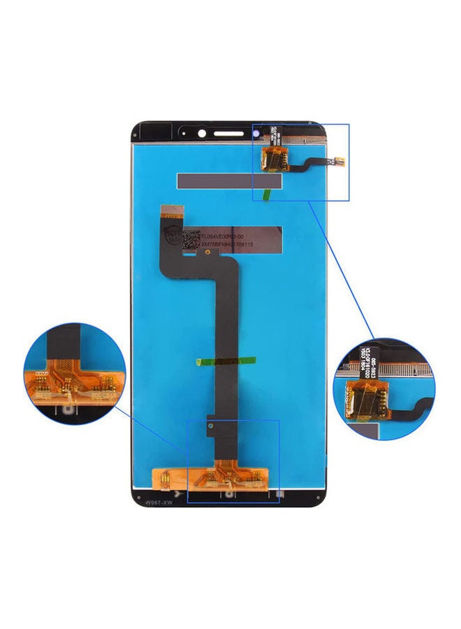 Generic - For Xiaomi Mi Max 2 Screen Replacement Black - Image 1