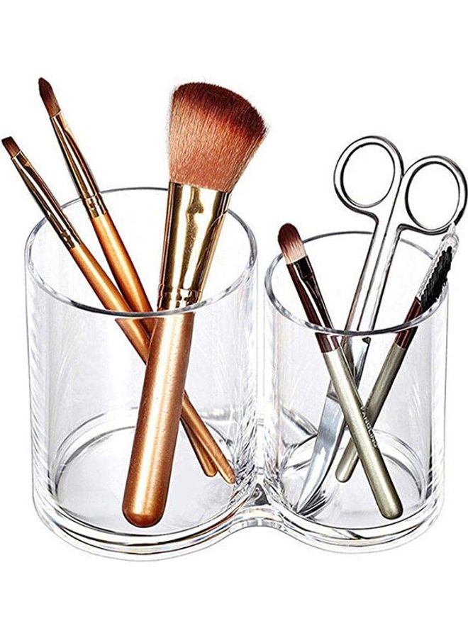 منظم مكياج لفرشاة الأكريليك، حامل تخزين صندوق مستحضرات التجميل - Image 1