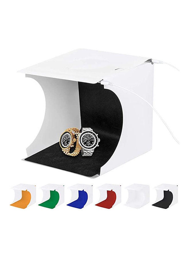 Gnker - Photography Portable Photo Studio Light Box Mini Booth Shooting Tent White - Image 1