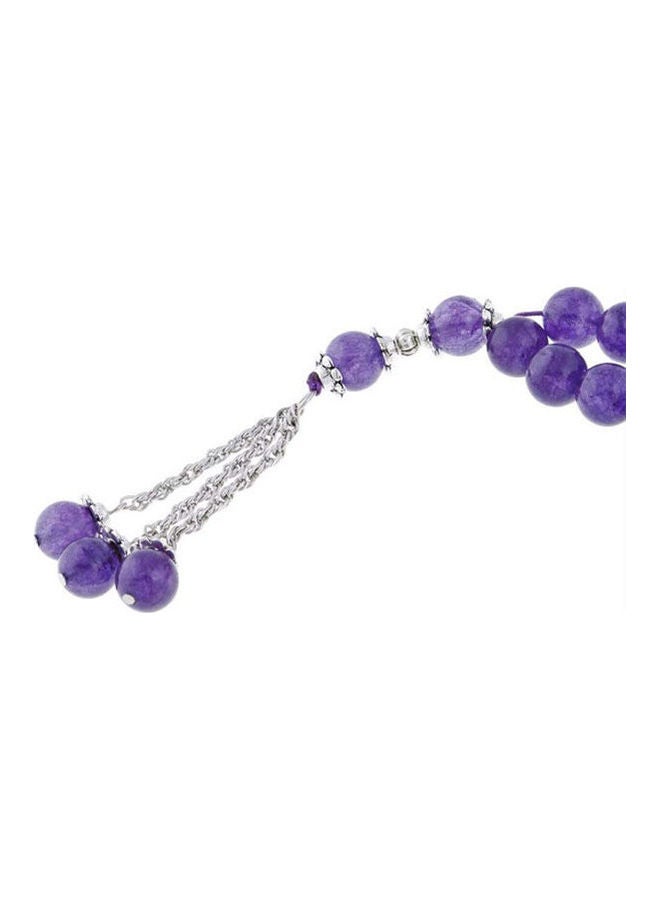 Masbaha Unisex Agate Gemstone Prayer Beads - Image 2