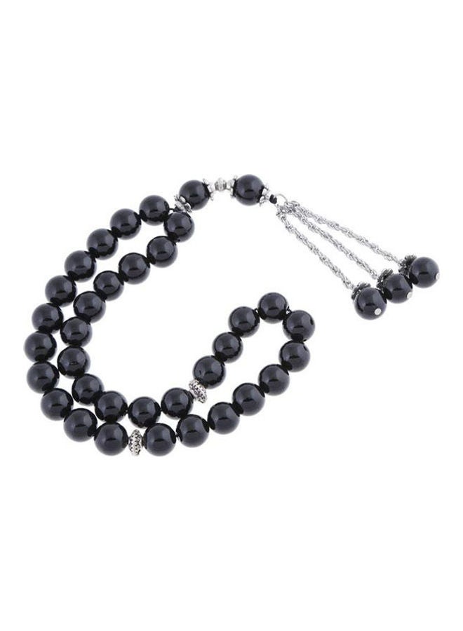 Masbaha Unisex Agate Gemstone Prayer Beads - Image 1