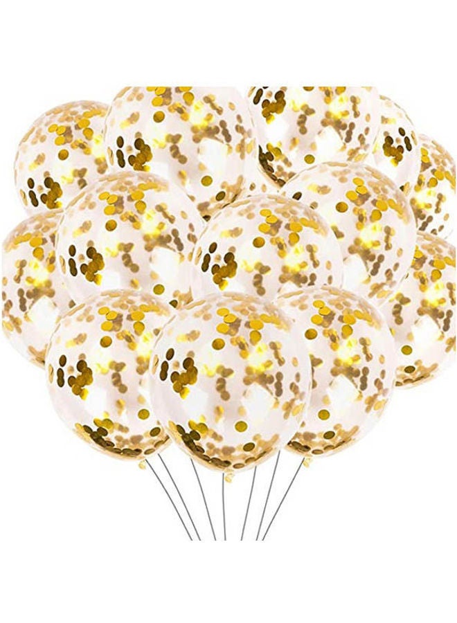 Latex Confetti Balloon Balloon Ribbon For Happy Birthday Party 