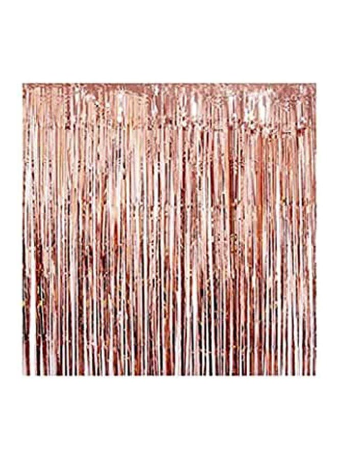 Generic Metallic Foil Tinsel Fringe Curtain Door Rain Birthday Party Decoration 2meter 