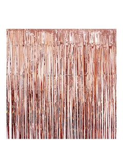 Generic Metallic Tinsel Foil Fringe Curtains For Party 2meter  - Image 1