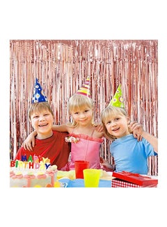 Generic Metallic Tinsel Foil Fringe Curtains For Party 2meter  - Image 2