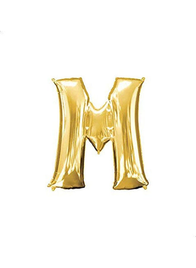 Letter M Supershape Helium Balloon 