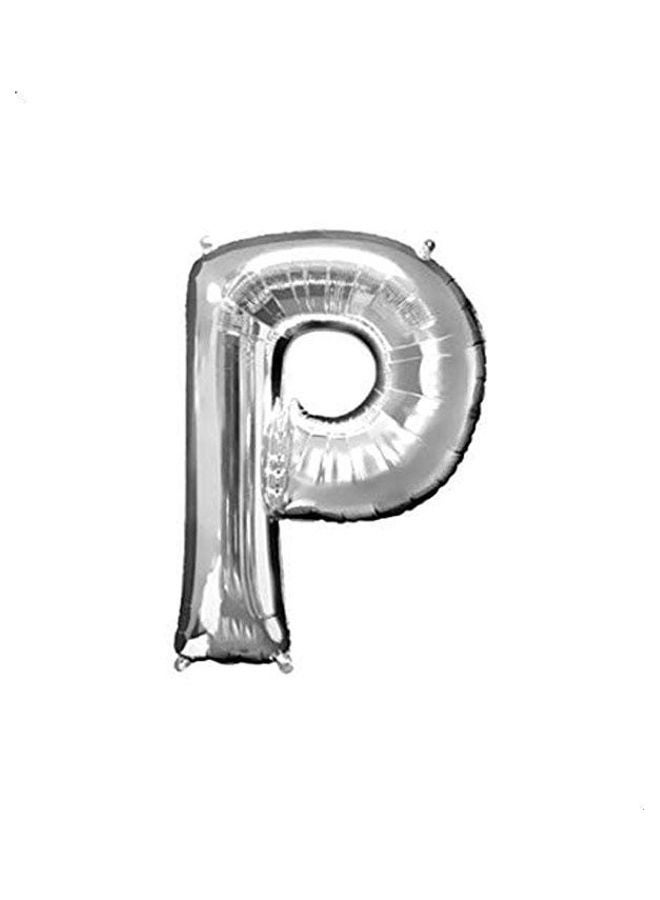 Letter P Supershape Helium Balloon 