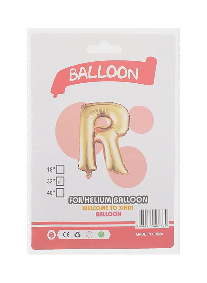 Letter R Helium Balloon 