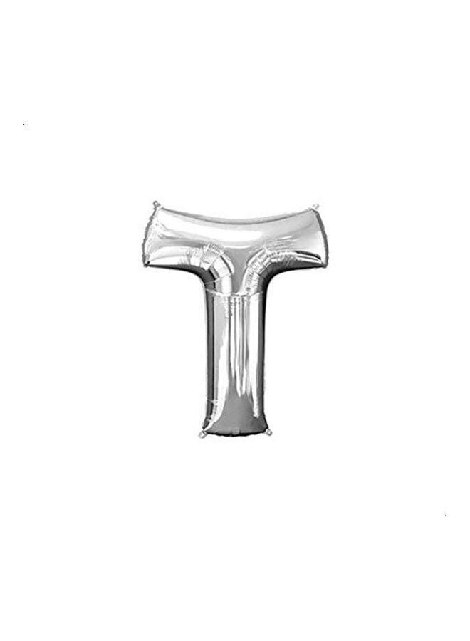 Letter T Supershape Helium Balloon 