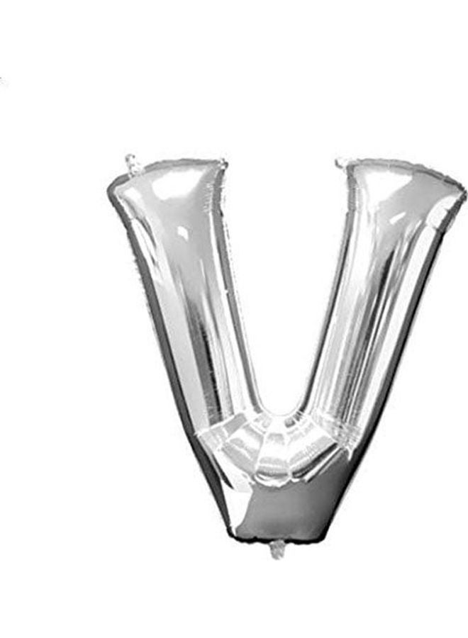 Letter V Supershape Helium Balloon 
