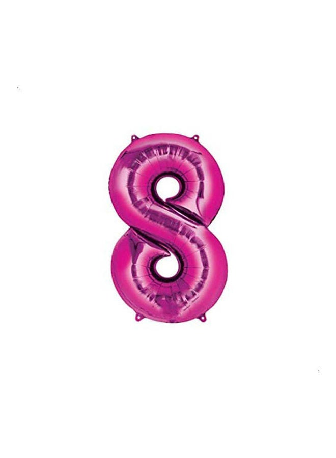 Number 8 Supershape Helium Balloon 