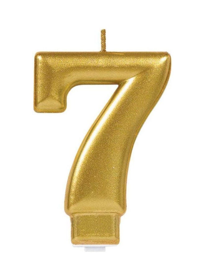 شمعة معدنية مقولبة رقم 7