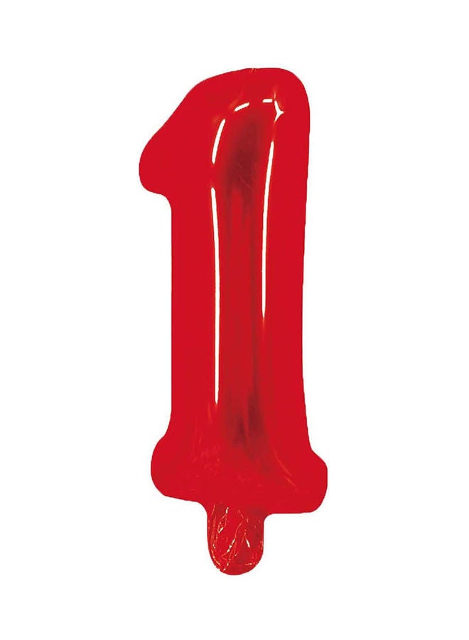 Party Time Party Time 1 Number Foil Ballon 