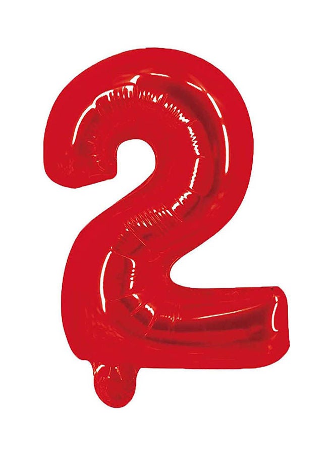 Party Time Party Time 2 Number Foil Ballon 