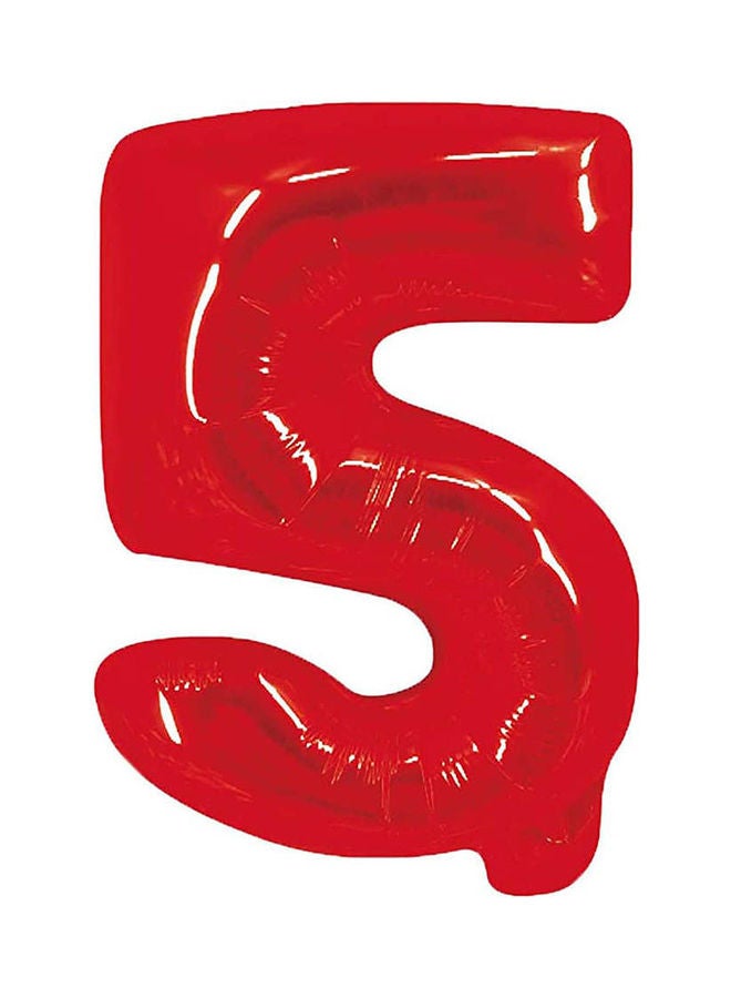 Party Time Party Time 5 Number Foil Ballon 