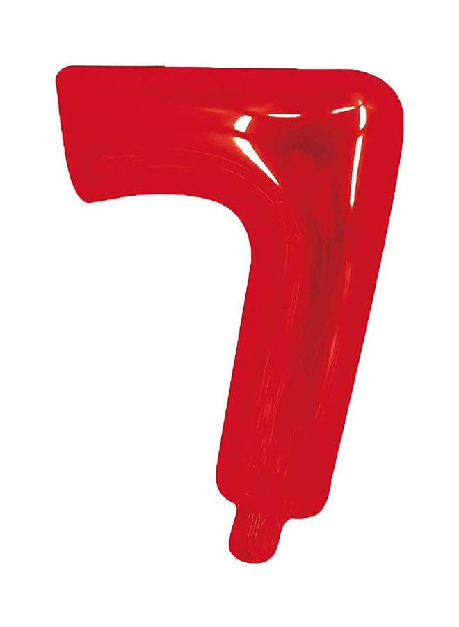 Party Time Party Time 7 Number Foil Ballon 