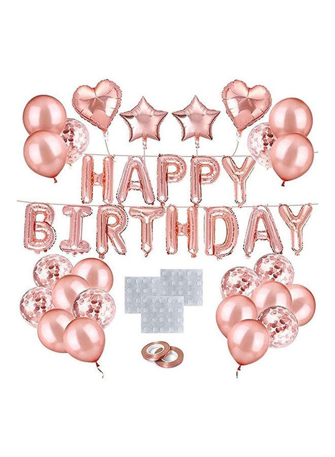 Secret Happy Birthday Balloons Confetti Set Lcm  - Image 1