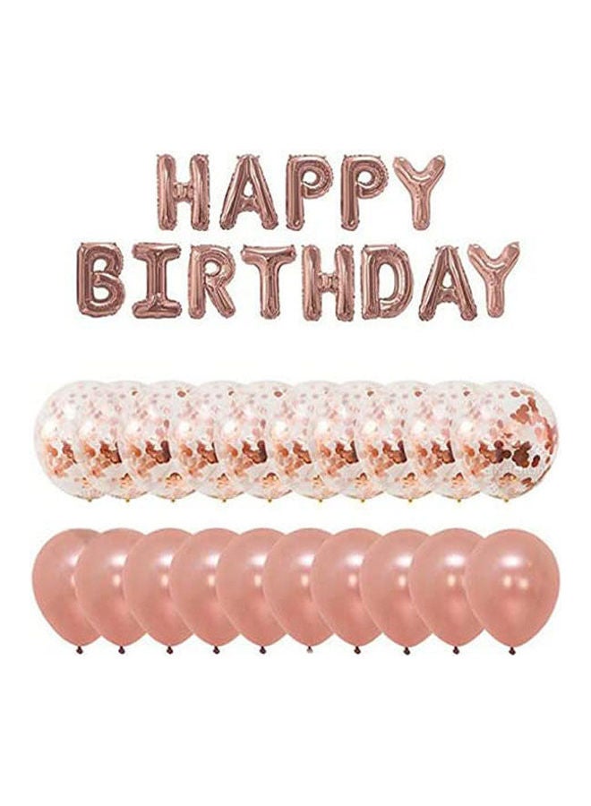 Happy Birthday Party Foil Balloon Air Balloons Birthday Decor Latex Ballon For Birthday Party Decorations 