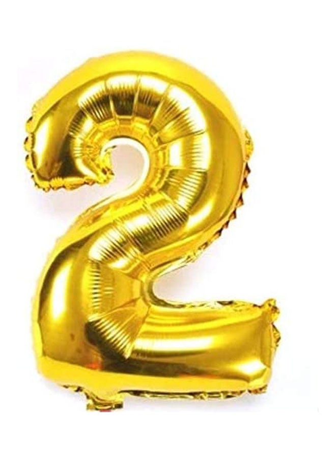 Happyparty Number 2 Digit Helium Ballon For Party Birthday Wedding Decoration 32inch