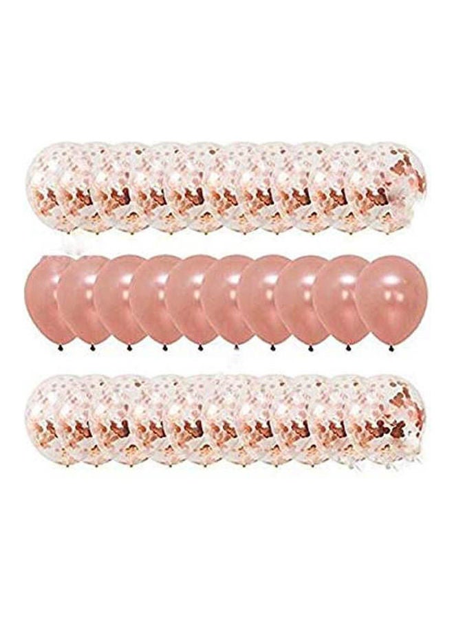 Confetti Balloons Pack Of 30 12 Inch Great For Bridal Shower Decorations Birthday Party Wedding 12inch