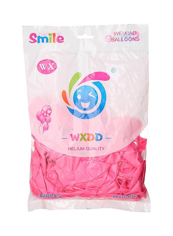Smile - Latex Balloons Pouch 100 Pieces - Image 1