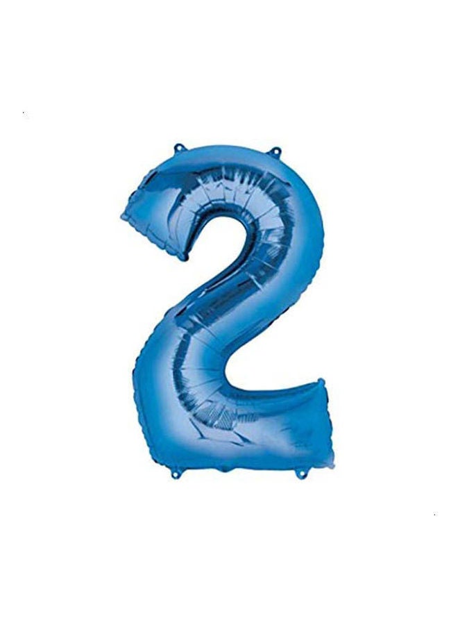 Number 2 Supershape Helium Balloon 