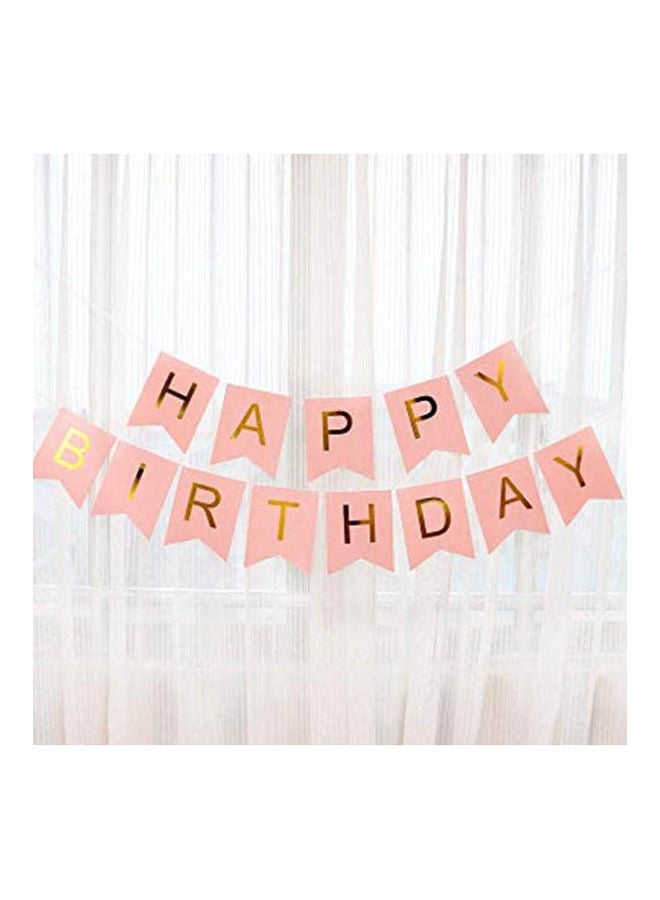 Generic - Party Unicorn Happy Birthday Banner Kid Birthday Celebration Party Supplies Decoration - Image 1