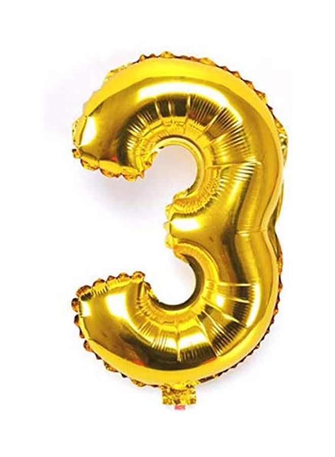 Foll Helium Balloon Gold 32inch 