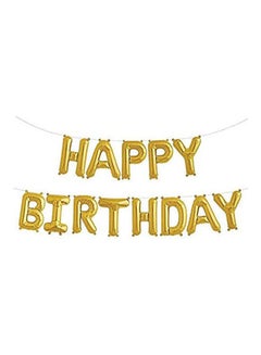 Letter Foil Balloon Happy Birthday Balloons Gold Air Ballon For Birthday Party Decorations Kids Adult Globos