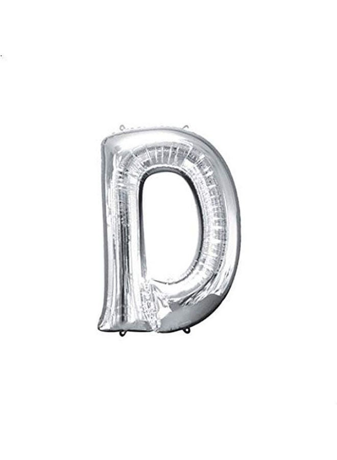 Letter D Supershape Helium Balloon 