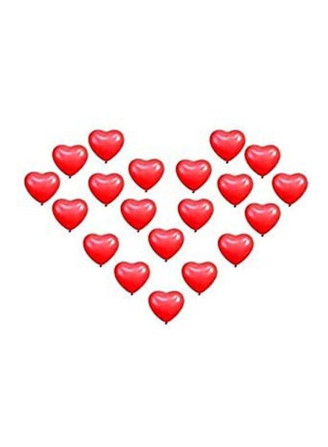 Romantic Love Heart Latex Balloons Red ‎35.8x26.6x14 