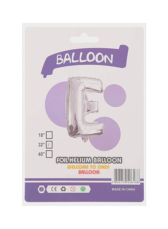 Xindi Letter E Shaped Helium Balloon 