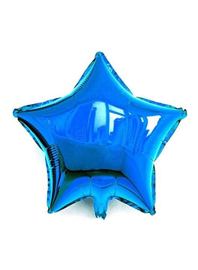 Star Shaped Aluminum Foil Balloon For Wedding Party Decoration Blue ‎24.6x12.4x2.6 