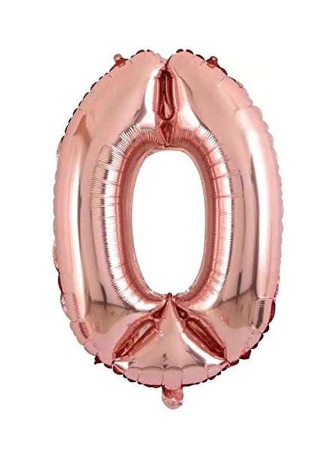 Happyparty Number 0 Ballon Number Foil Ballons For Party Decoration 32inch 