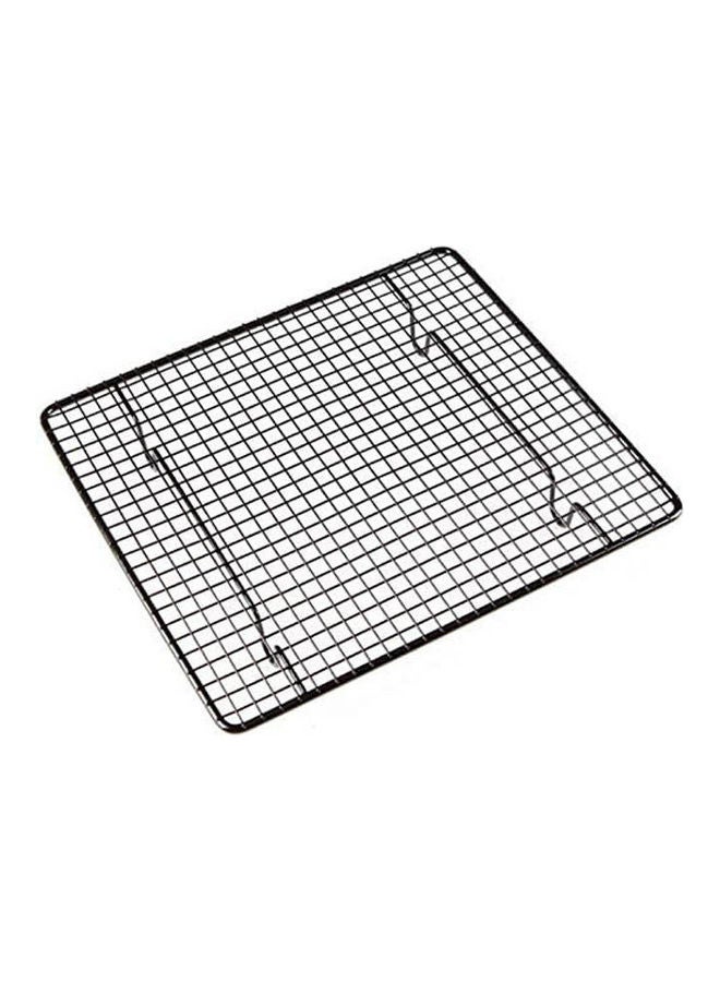 Nonstick Metal Cake Cooling Grid Rack Net Kitchen Baking Tray Tools Black