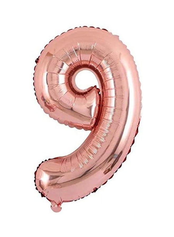 Happyparty Number 9 Ballon Number Foil Ballons For Party Birthday Wedding Decoration 32inch 