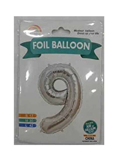 Balloons Number 9 ‎ 24.6x12.4x2.6