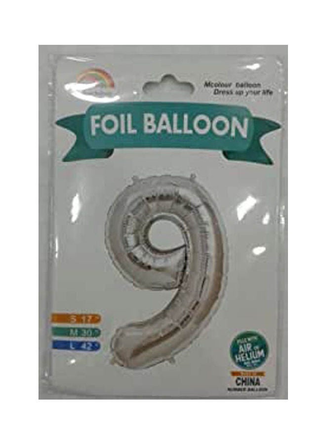 Generic - Balloons Number 9 ‎ 24.6x12.4x2.6 - Image 1