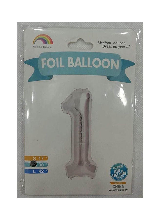 Balloons Number One 1 ‎ 24.6x12.4x2.6 