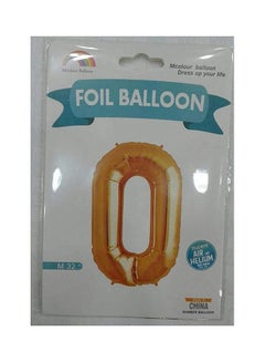 Balloons Number Zero 0 ‎ 24.6x12.4x2.6